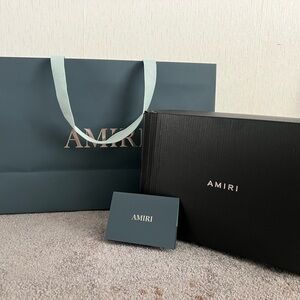 Amiri Medium Shopping Bag and Shoe Box